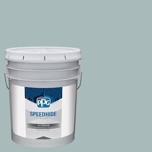 5 gal. PPG1145-4 Blue Willow Satin Exterior Paint