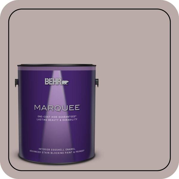 BEHR MARQUEE 1 gal. #730B-4 Winter Cocoa Eggshell Enamel Interior Paint & Primer