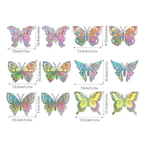 Screen Door Magnets Decorative Double Sided Magnetic Sticker Butterfly Magnets Parts and, Accessories