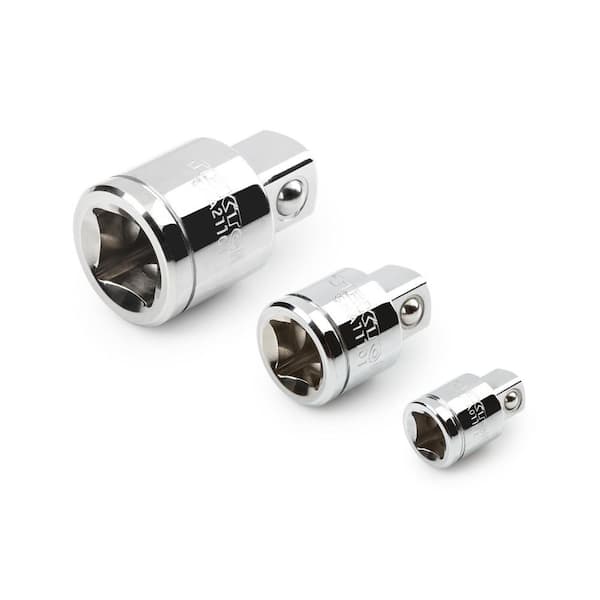 TEKTON 1/4, 3/8,1/2 in. Drive Mini Extension Set (3-Piece)