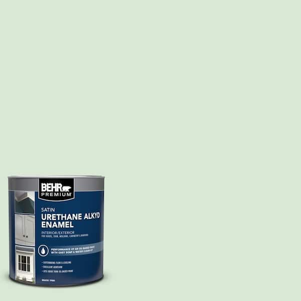 1 qt. #M400-2 Glass Tile Satin Enamel Urethane Alkyd Interior/Exterior Paint