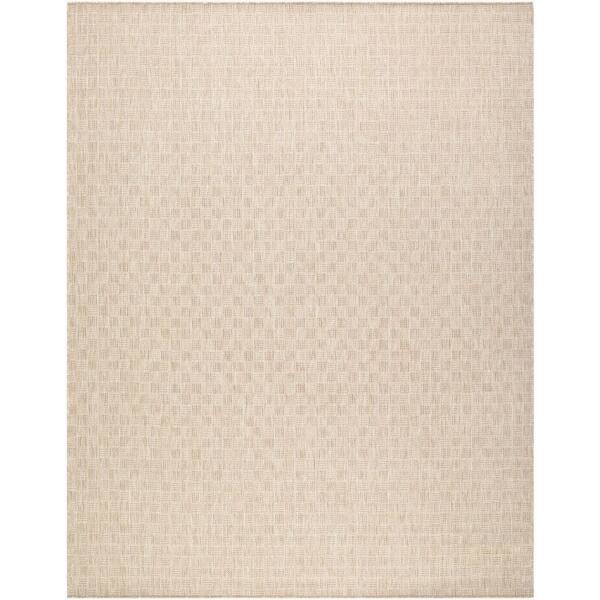 Beige 2 ft. x 7 ft., Galey Alix Westport Indoor/Outdoor Area Rug