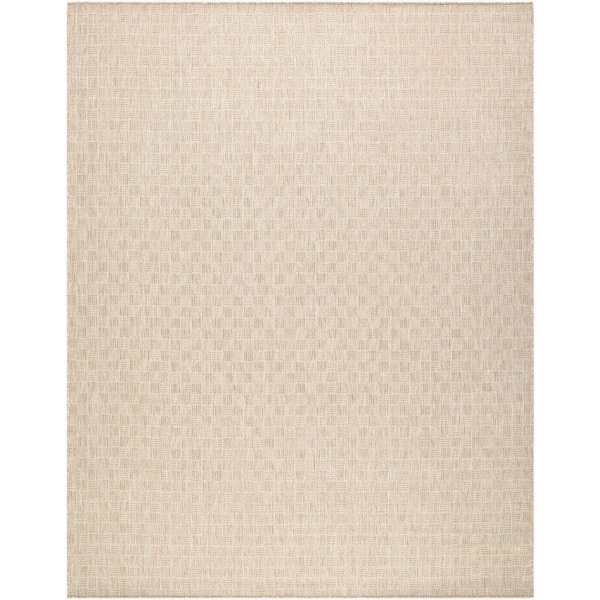 Galey Alix Westport Indoor/Outdoor 7 ft. 10 in. x 10 ft., Beige Area Rug