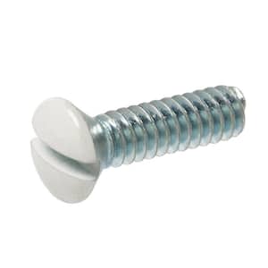 #6-32 x 1 in. Slotted Oval-Head Machine Screws (2-Pack)