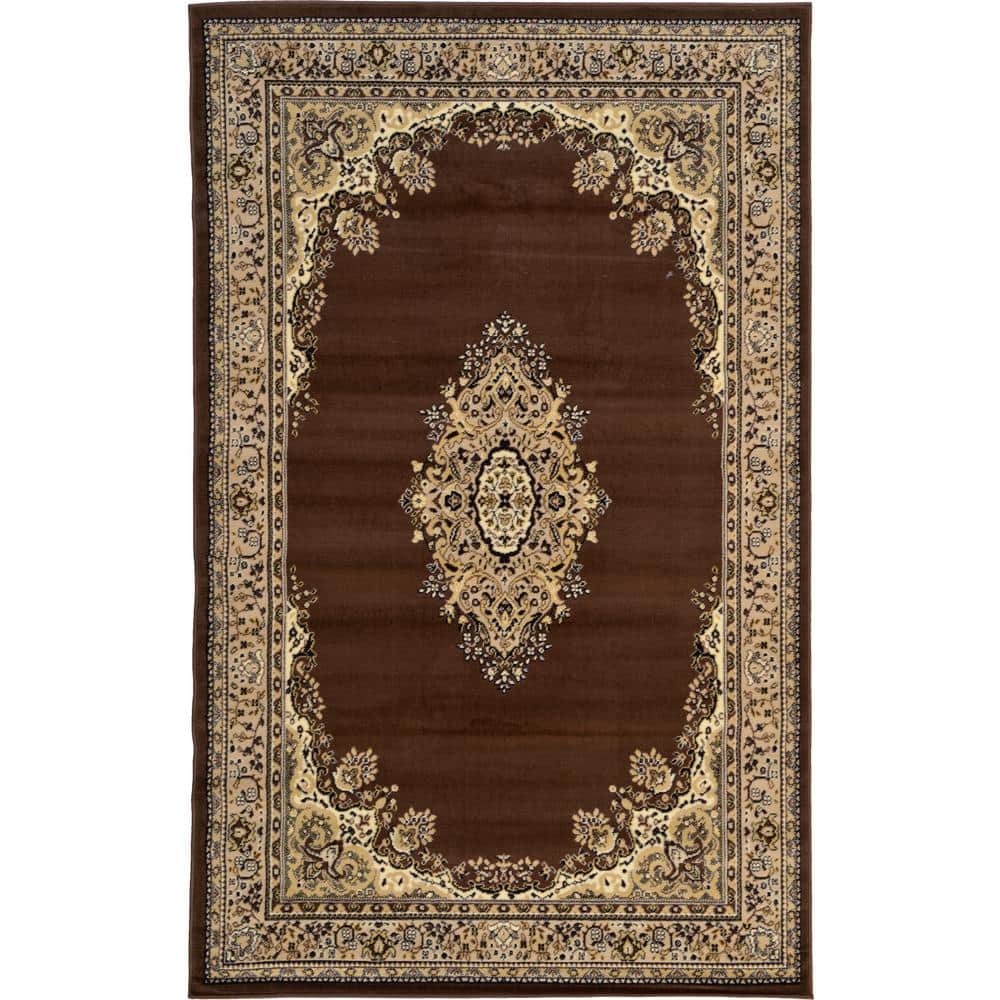 Reza Washington Brown 5' 0 x 8' 0 Area Rug price history on PriceWatchPro