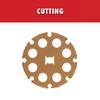 RYOBI Rotary Tool Wood Cutting Wheel (For Wood) A90CT04