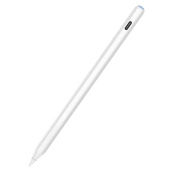 OBJLGEV 2nd Gen Magnetic Wireless Charging Stylus Pen with Tilt Sensitivity and Palm Rejection for iPad Air Mini Pro 6-11th Gen