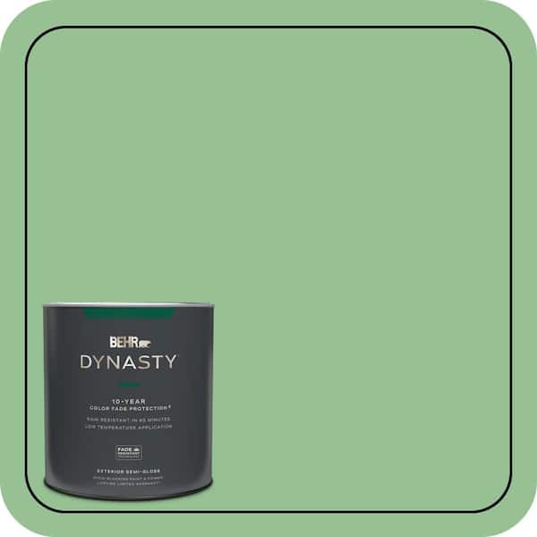 BEHR DYNASTY 1 qt. #450D-5 Velvet Leaf Semi-Gloss Enamel Exterior Stain-Blocking Paint & Primer