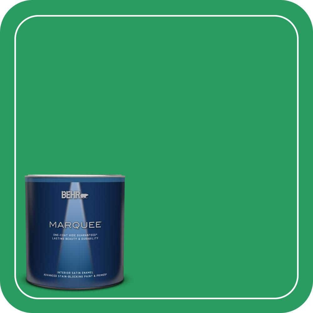 1 qt. #S-G-450 Herbal Tea Satin Enamel Interior Paint & Primer price history on PriceWatchPro