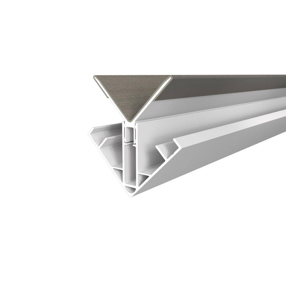 Alusions 3.25 in. x 3.19 in. x 8 ft. Roman Antique Composite Aluminum Inside Corner Trim Kit  for 1 in. Board price history on PriceWatchPro