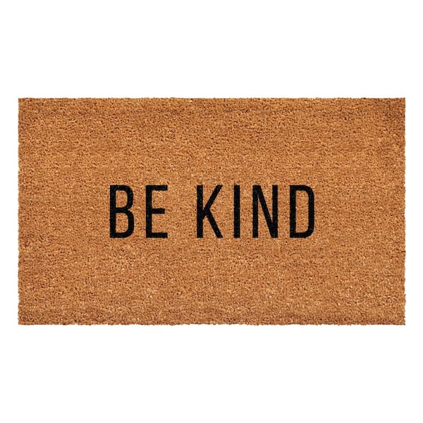 Be Kind Doormat, 12" x 24"