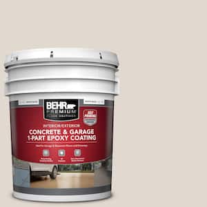 5 gal. #N210-1 Taupe Tease Self-Priming 1-Part Epoxy Satin Interior/Exterior Concrete and Garage Floor Paint