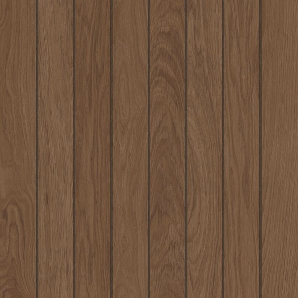 Selva Brown 24 in. x 24 in. x 0.75 in. Wood Look Porcelain Paver (Case of 2)