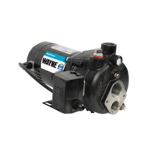 Upgraded 1 HP Cast Iron Convertible Well Jet Pump