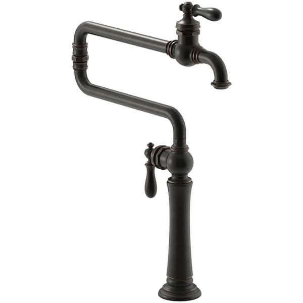 KOHLER Artifacts 2-Handle Deck Mounted Potfiller in Oil Rubbed Bronze