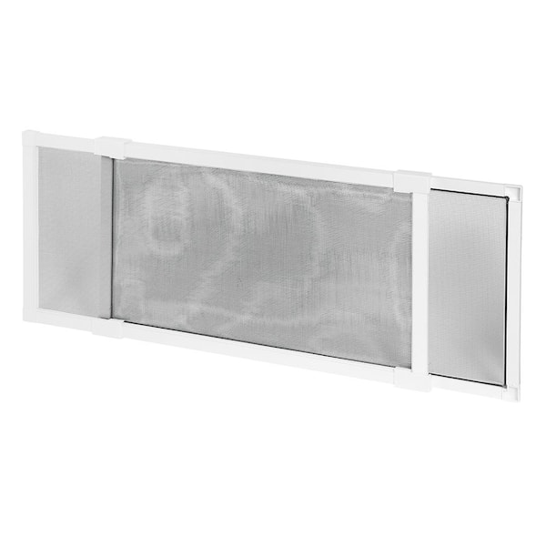 Window Screen, 20-1/8 in. to 37-3/16 in. (Adjustable Width) x 10-3/16