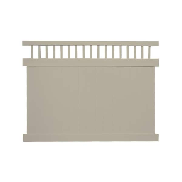 Have a question about Weatherables Mason 6 ft. H x 8 ft. W Khaki Vinyl ...