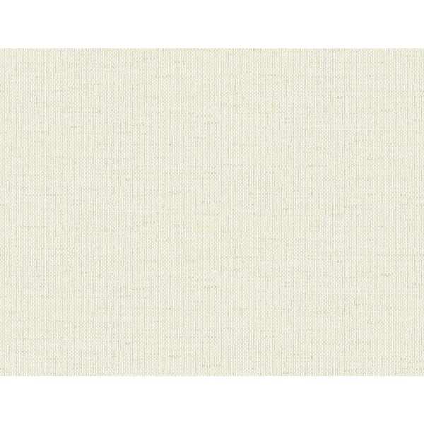 LILLIAN AUGUST 60.75 sq. ft. Coastal Haven Alabaster Kaya Faux Paperweave Embossed Vinyl Unpasted Wallpaper Roll