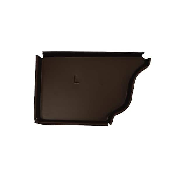 5 in. Musket Brown Aluminum K-Style Left End Cap