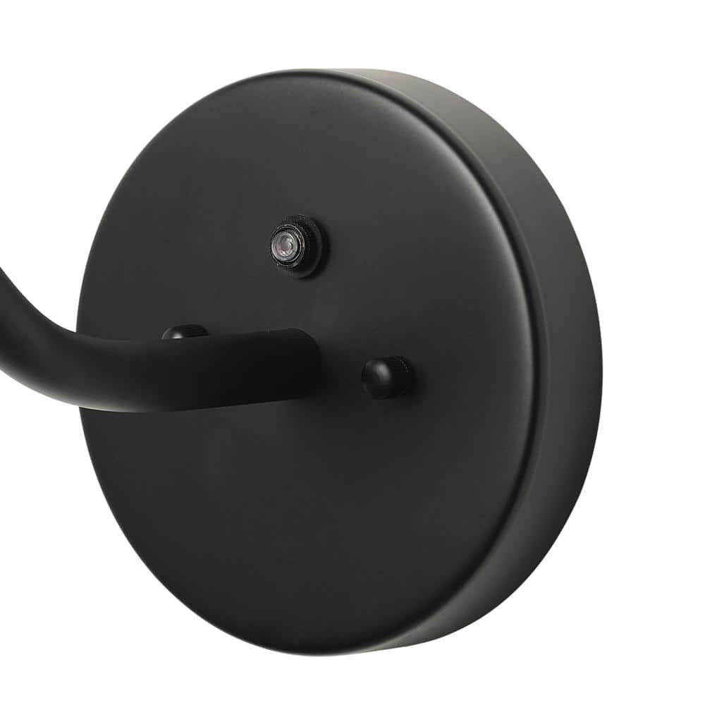 Black Iron 20.47'' Dimmable Outdoor Wall Light