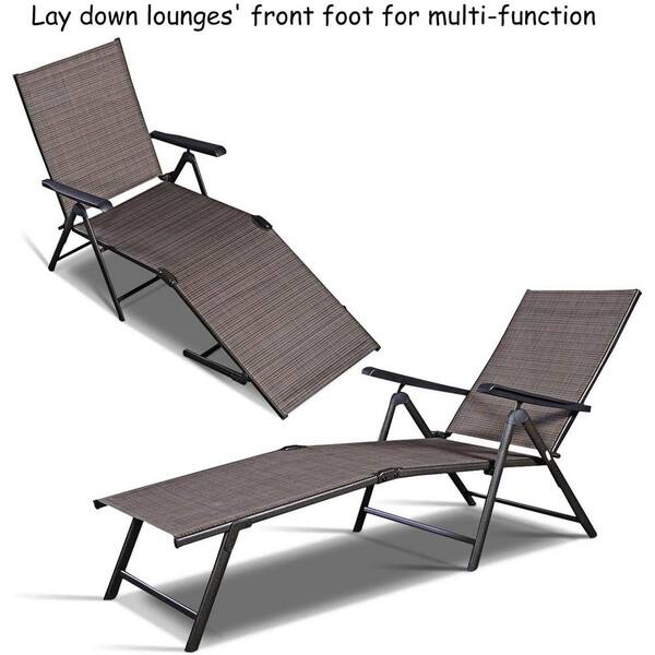 lay down pool chair