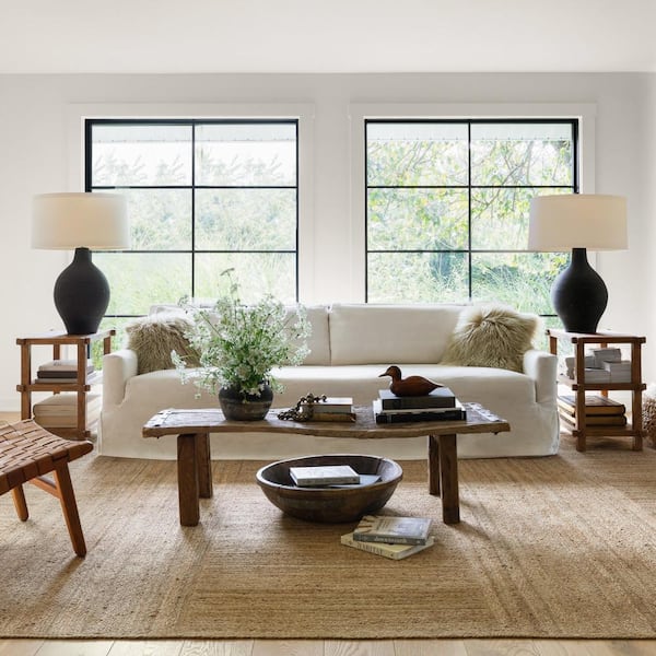 Alder Jute Natural 8 ft. x 10 ft. Indoor/Outdoor Patio Rug