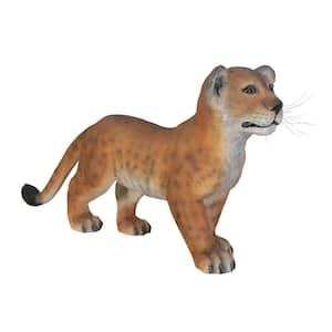 15 in. H The Grand-Scale Wildlife Animal Collection Lion Cub Statu: Standing