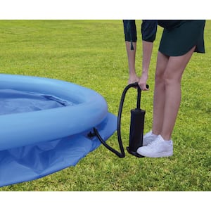 Avenli 5.5 ft. Round 20 in. Deep Prompt Set Above Ground Outdoor Backyard Inflatable Kiddie Pool