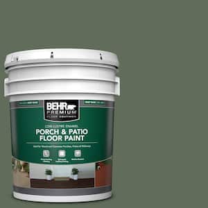 5 gal. #PPU11-01 Royal Orchard Low-Lustre Enamel Interior/Exterior Porch and Patio Floor Paint