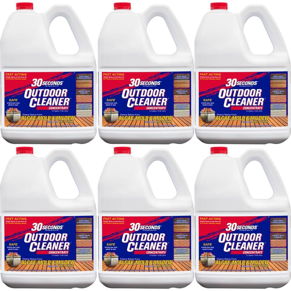 2.5 Gal. Outdoor Cleaner Concentrate - (6-Pack)