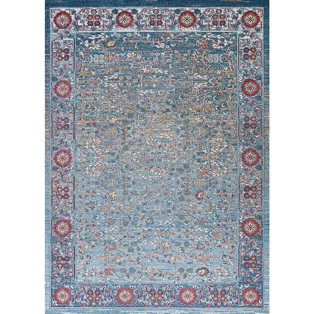 Couristan Kaleidoscope Celestial Oasis 5 ft. x 8 ft. Area Rug ...