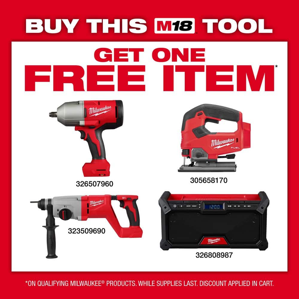 Milwaukee M18 FUEL 18V Lithium Ion Brushless Cordless Combo Kit 5 Tool with Two 5.0Ah Batteries 1 - Image 2
