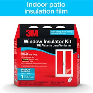 84 in. x 112 in. Indoor Patio Door Window Insulator Kit