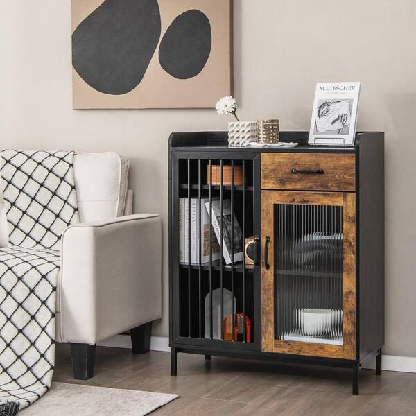 Acme Furniture Zangief Taburete de altura de mostrador en acabado marrón y  negro salvado : : Hogar y cocina