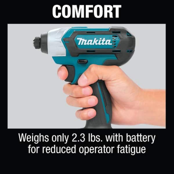 Makita - 12-Volt MAX CXT Lithium-Ion Cordless 3/8 in. Drill and Impact Driver Combo Kit with (2) 1.5Ah Batteries Charger and Bag
