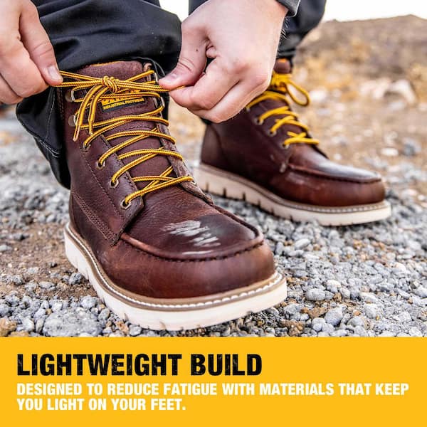DEWALT Men's Flex Moc 6'' Work Boots - Soft Toe - Walnut Pitstop
