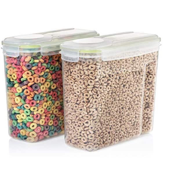 Lavohome 4 L Capacity Bpa Free Plastic, Cereal Storage Containers Set