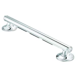 Home Care Designer Elegance 16 in. x 1-1/4 in. Concealed Screw Grab Bar with SecureMount in Chrome