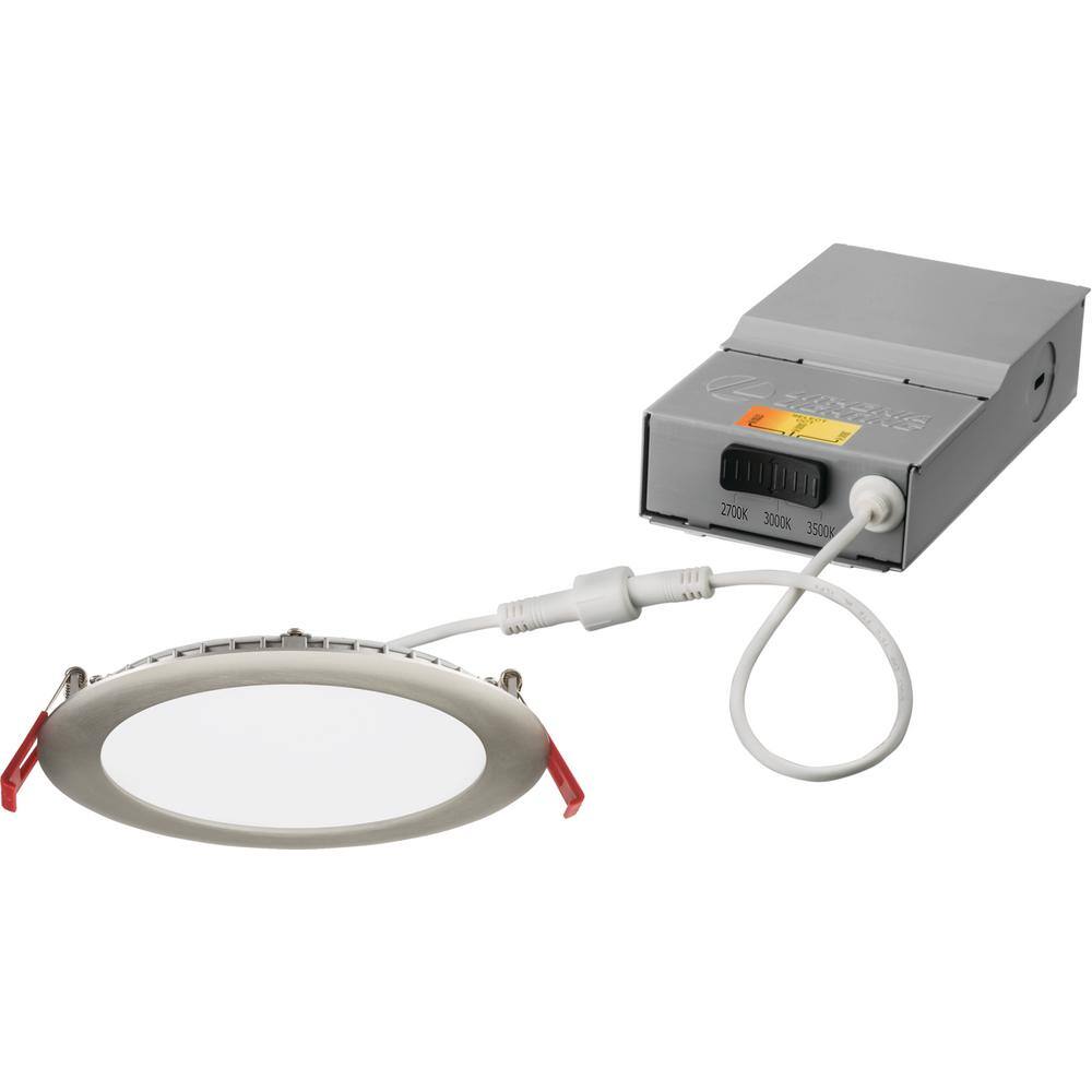 Acuity Brands 6 in. Selectable New Construction or Remodel IC Rated