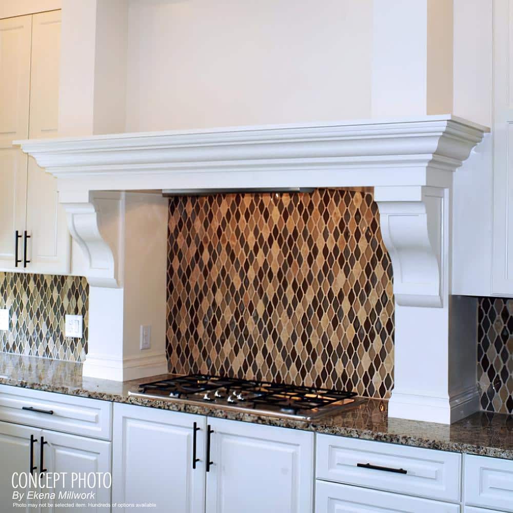 Primed Gray Polyurethane Traditional Decorative Corbel