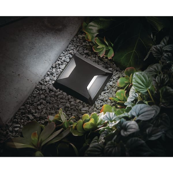 Hampton Bay CASTLEBERRY LV LED WELL/DECK LIGHT with OPTIONAL COVER Hampton Bay CASTLEBERRY LV LED WELL/DECK LIGHT with OPTIONAL COVER