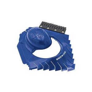 Ice Dozer and Snow Scraper Tool with Squeegee Brush