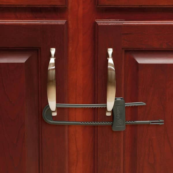 Safety 1st Double Door Decor Slide Lock (2-Pack) HS170 - The Home Depot