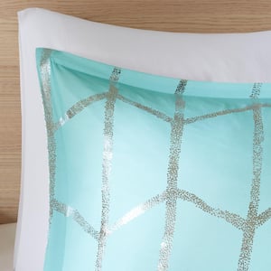 Khloe Geometric Comforter Set