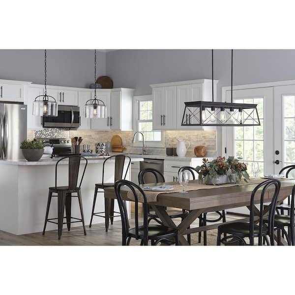 Progress Lighting Briarwood Collection 5-Light Ceruse Black 