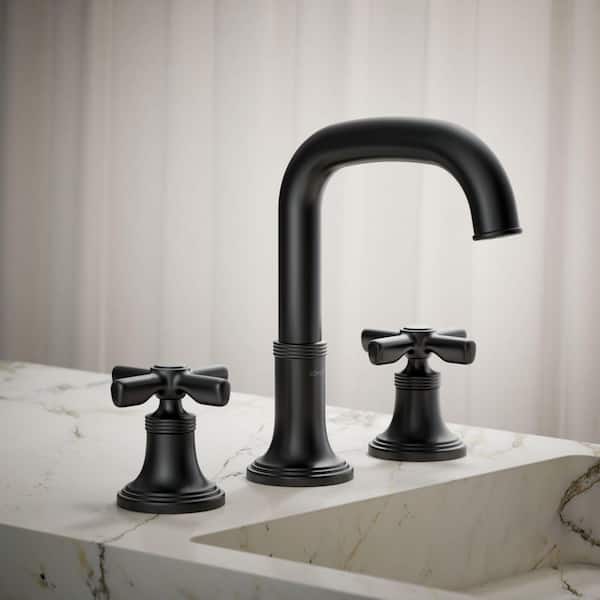 KOHLER Paces 8 in. Widespread Double Handle Bathroom Faucet with