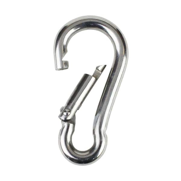 10 Pack 5.5 Spring Snap Hooks, Heavy Duty Carabiner Clips for