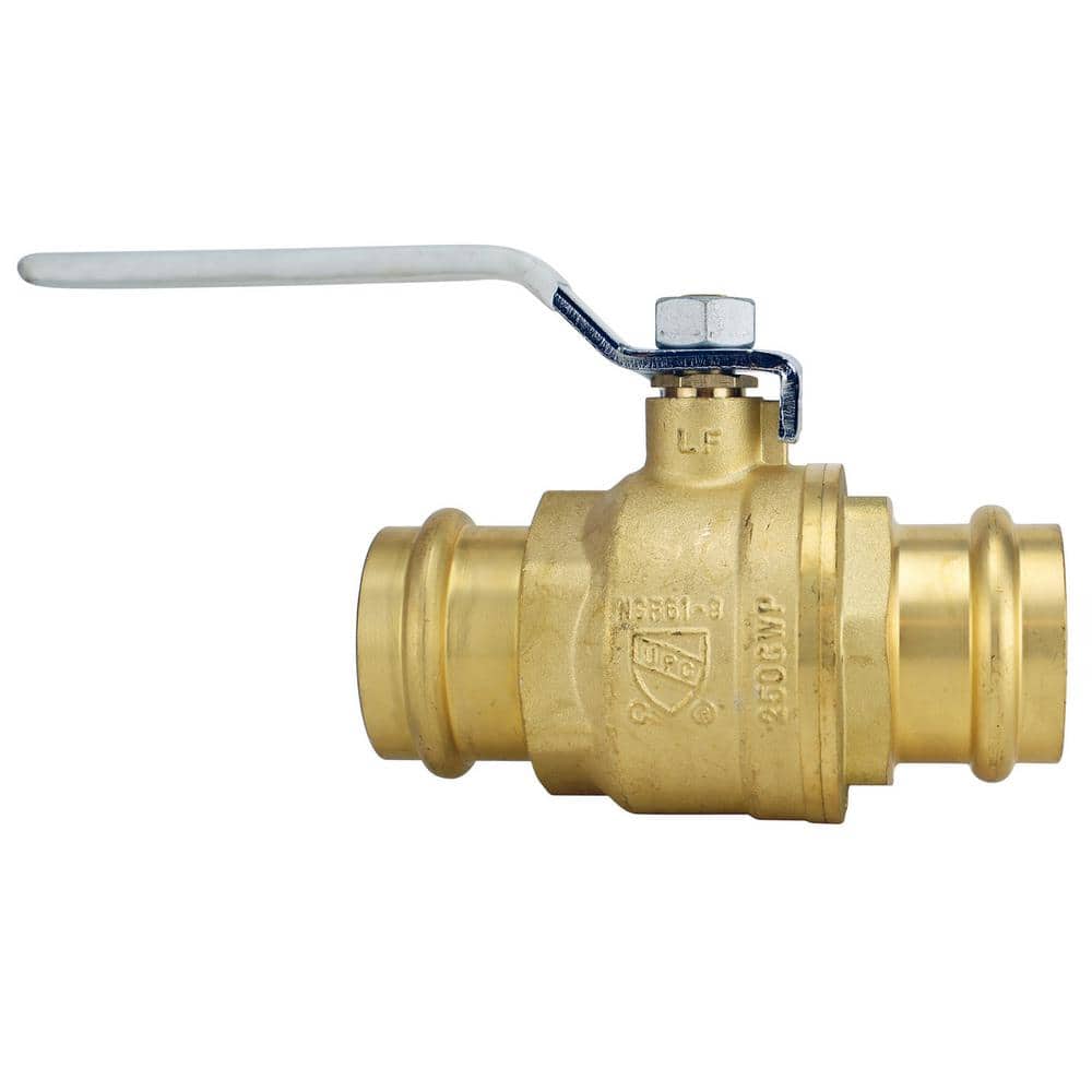 1-1/2 in. Brass Press x Press Full Port Ball Valve price history on PriceWatchPro