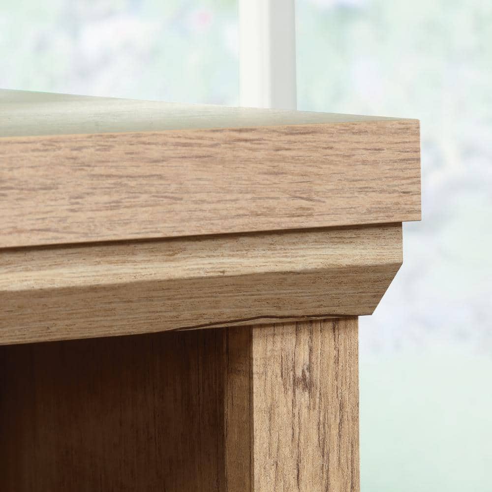 Prime Oak 59'' Rustic TV Console with Adjustable Shelves
