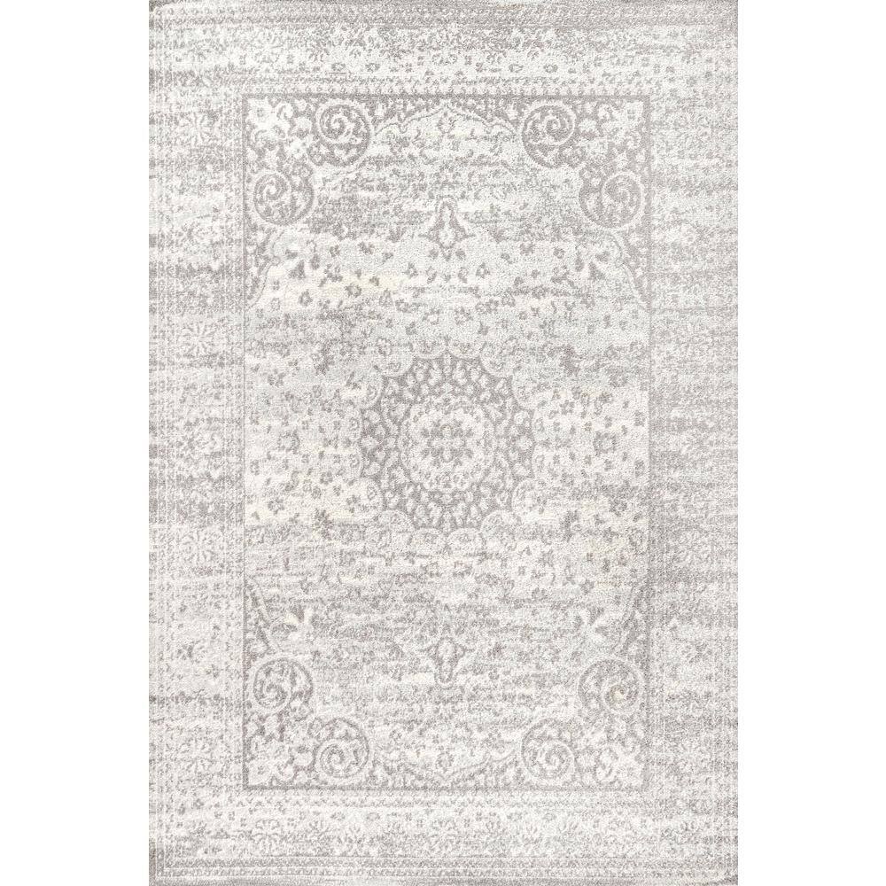 Scala Ornate Bohemian Medallion Gray/Cream 4 ft. x 6 ft. Area Rug price history on PriceWatchPro